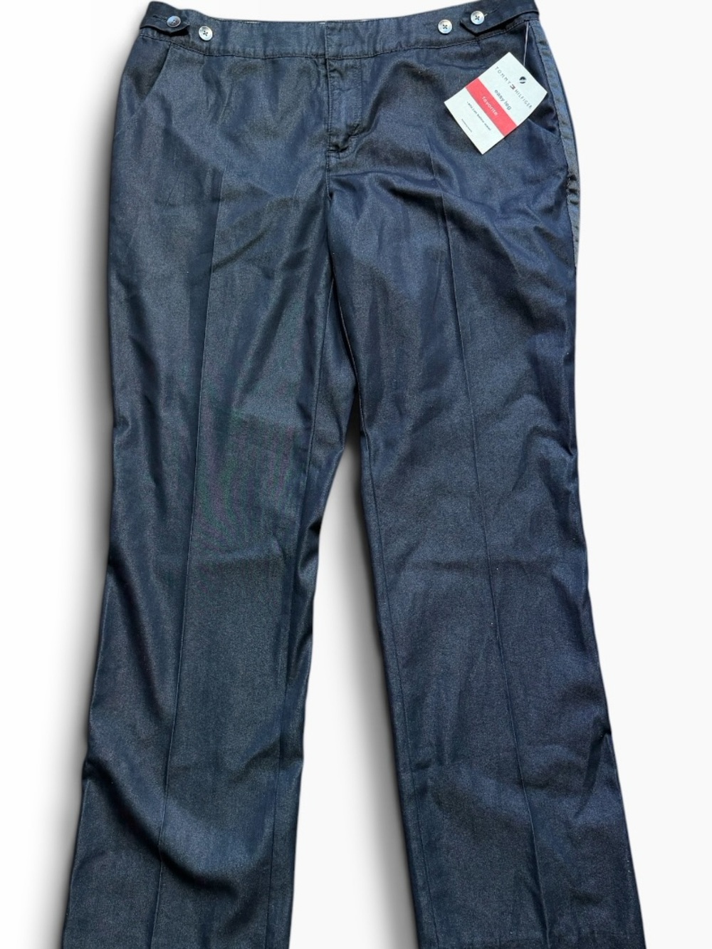 Tommy Hilfiger black Straight-Leg Dress Pants Size 12
